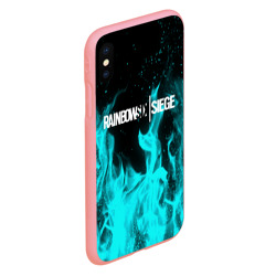 Чехол для iPhone XS Max матовый Rainbow Six Siege радуга 6 осада R6S - фото 2