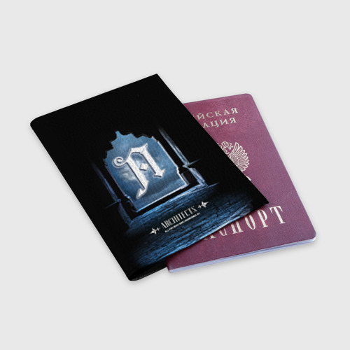 Обложка для паспорта матовая кожа Architects - фото 3