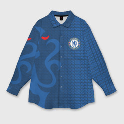 Женская рубашка oversize 3D Chelsea sport