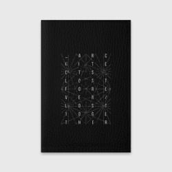 Обложка для паспорта матовая кожа Architects