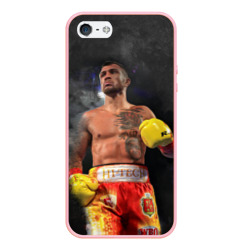 Чехол для iPhone 5/5S матовый Vasyl Lomachenko 2