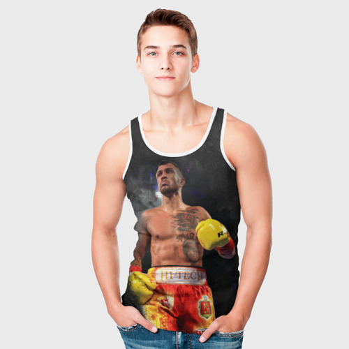 Мужская майка 3D Vasyl Lomachenko 2 - фото 5