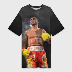 Платье-футболка 3D Vasyl Lomachenko 2