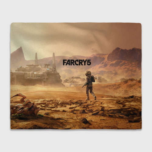 Плед 3D Far Cry 5 Mars, цвет 3D (велсофт)