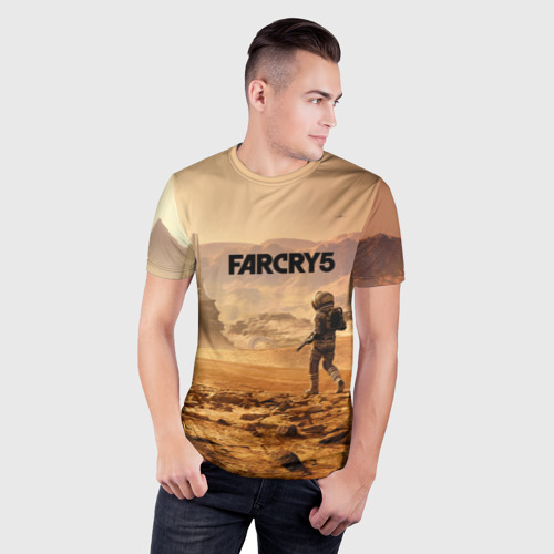 Мужская футболка 3D Slim Far Cry 5 Mars, цвет 3D печать - фото 3