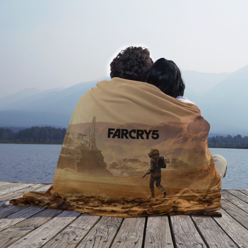 Плед 3D Far Cry 5 Mars, цвет 3D (велсофт) - фото 3