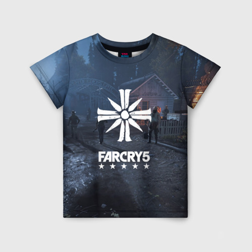 Детская футболка с принтом Cult Far Cry, вид спереди №1