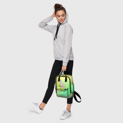 Женский рюкзак 3D с принтом LAMA, фото #4