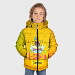 Зимняя куртка для мальчиков 3D С днем рождения! - фото 2