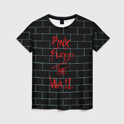 Женская футболка 3D с принтом Pink Floyd, вид спереди #2