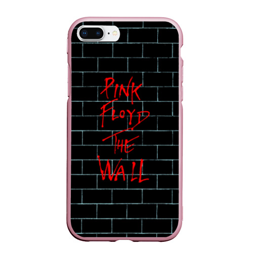 Чехол для iPhone 7Plus/8 Plus матовый Pink Floyd, цвет розовый