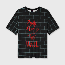 Женская футболка oversize 3D Pink Floyd