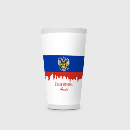 Кружка Латте Флаг РФ с гербом Екатеринбурга - фото 2
