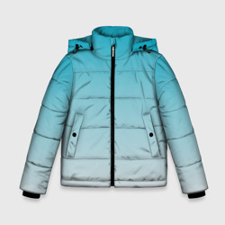 Зимняя куртка для мальчиков 3D Лазурный