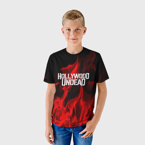 Детская футболка 3D Hollywood Undead - фото 3