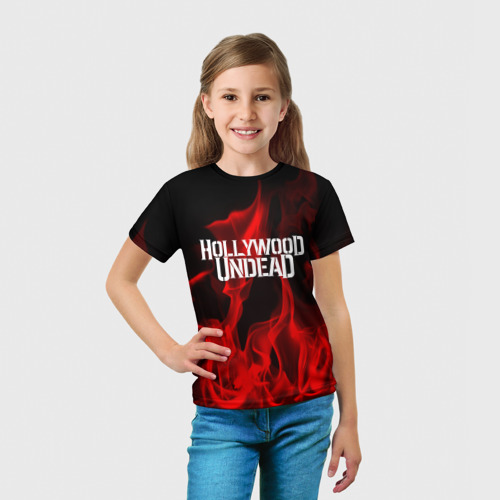 Детская футболка 3D Hollywood Undead - фото 5