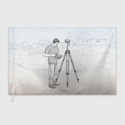 Флаг 3D Парень с контроллером