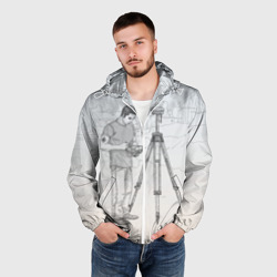 Мужская ветровка 3D Парень с контроллером - фото 2