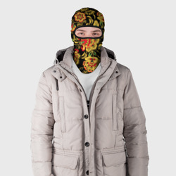 Балаклава 3D Хохлома - цветочные узоры - фото 2