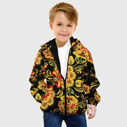 Детская куртка 3D Хохлома - цветочные узоры - фото 2