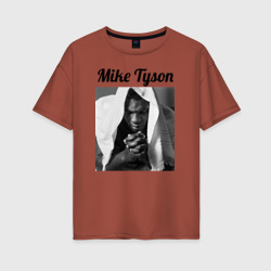 Женская футболка хлопок Oversize Майк Тайсон
