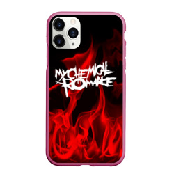 Чехол для iPhone 11 Pro Max матовый My Chemical Romance