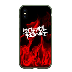 Чехол для iPhone XS Max матовый My Chemical Romance