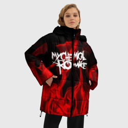 Женская зимняя куртка Oversize My Chemical Romance - фото 2