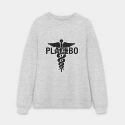 Мужской свитшот oversize без начеса хлопок Placebo