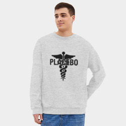 Мужской свитшот oversize без начеса хлопок Placebo - фото 2