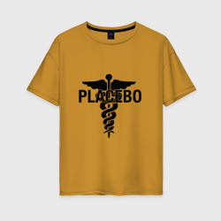 Женская футболка хлопок Oversize Placebo