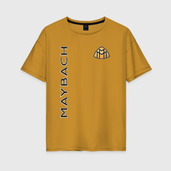 Женская футболка хлопок Oversize Maybach