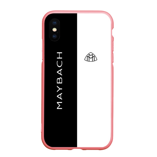 Чехол для iPhone XS Max матовый Maybach, цвет баблгам