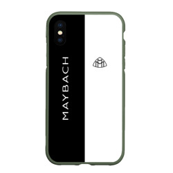 Чехол для iPhone XS Max матовый Maybach