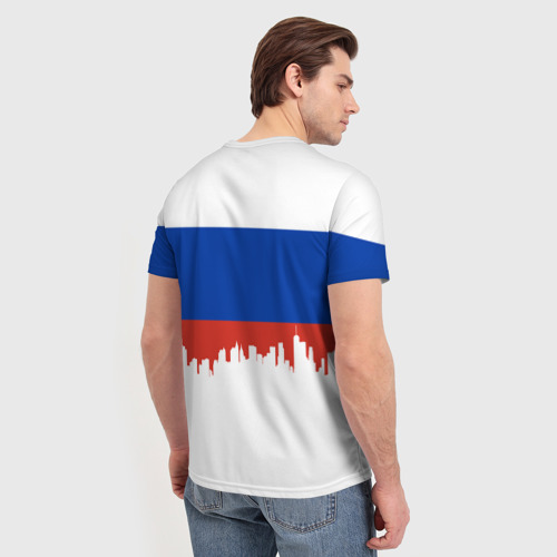 Мужская футболка 3D Tyumen Тюмень, цвет 3D печать - фото 4