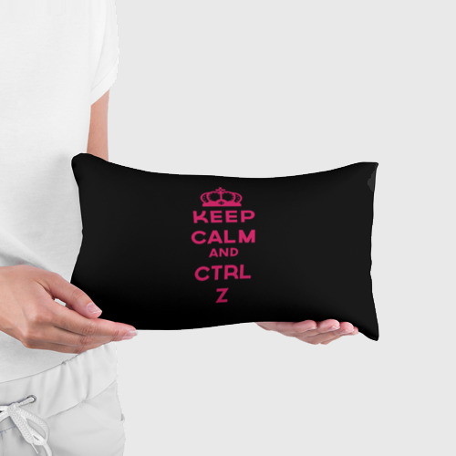 Подушка 3D антистресс Keep calm and ctrl z - фото 3