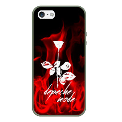 Чехол для iPhone 5/5S матовый Depeche Mode