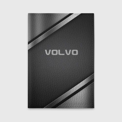 Обложка для автодокументов Volvo, цвет зеленый