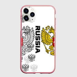 Чехол для iPhone 11 Pro Max матовый Russia