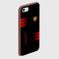 Чехол для iPhone 5/5S матовый СССР - фото 2
