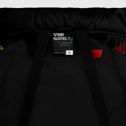 Куртка с принтом СССР для любого человека, вид спереди №5. Цвет основы: черный