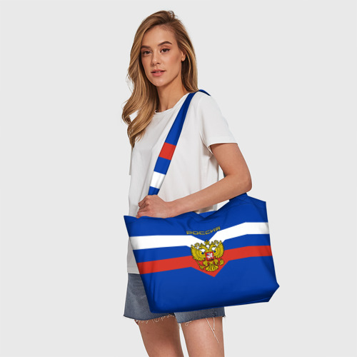 Пляжная сумка 3D Флаг Российской Федерации - фото 5