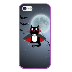 Котик-готик – Чехол для iPhone 5/5S матовый с принтом купить