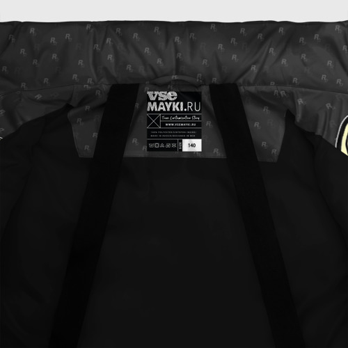 Зимняя куртка для мальчиков 3D GTA SA - Девушка в очках - фото 7