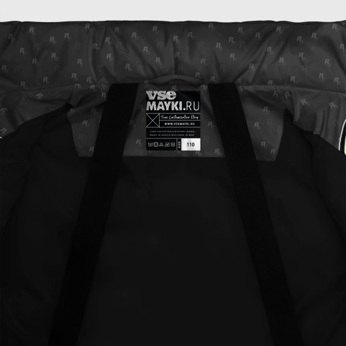 Зимняя куртка для девочек 3D GTA SA - Девушка в очках - фото 7