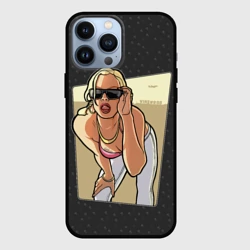 Чехол для iPhone 13 Pro Max GTA SA - Девушка в очках