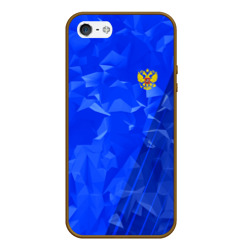 Чехол для iPhone 5/5S матовый Russia sport