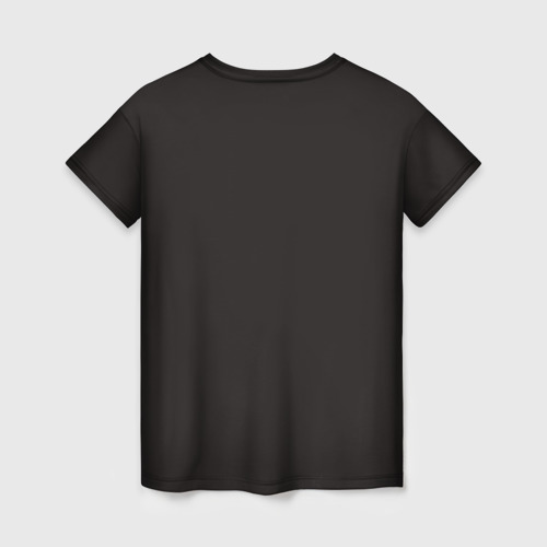 Женская футболка 3D с принтом ФСО, вид сзади #1