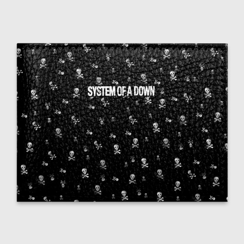 Обложка для студенческого билета System of a Down, цвет черный