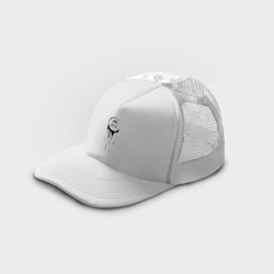 Кепка тракер с сеткой Imagine Dragons растекающееся лого - фото 2